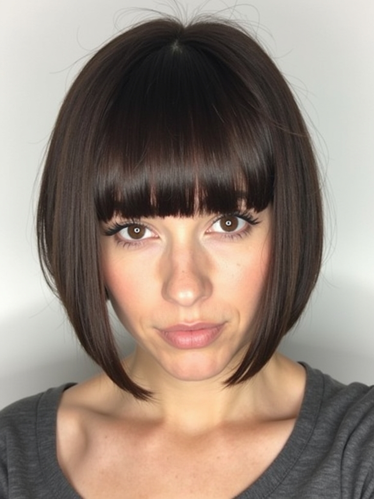 Collarbone Length Hair: With Beanie