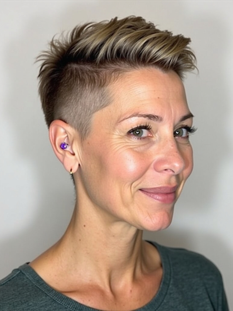 Hairstyles For Thin Hair Fine Over 50: Shag Haircut