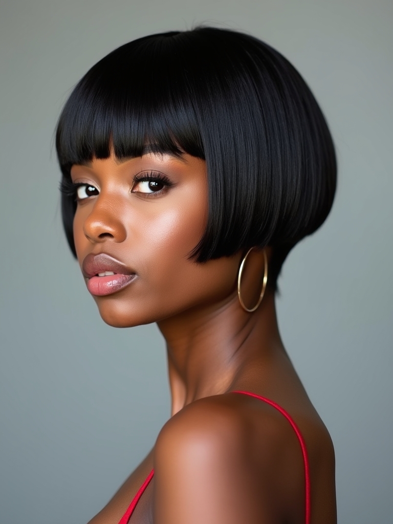 Short Hair Back View: Asymmetrical Pixie