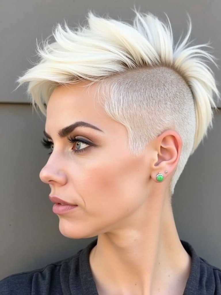 51 Platinum Blonde Hair Color Ideas Fresh New Look: Platinum with Colored Lowlights
