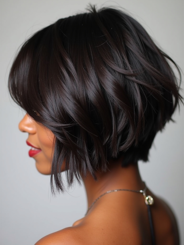 Short Hair Back View: Nape Undercut