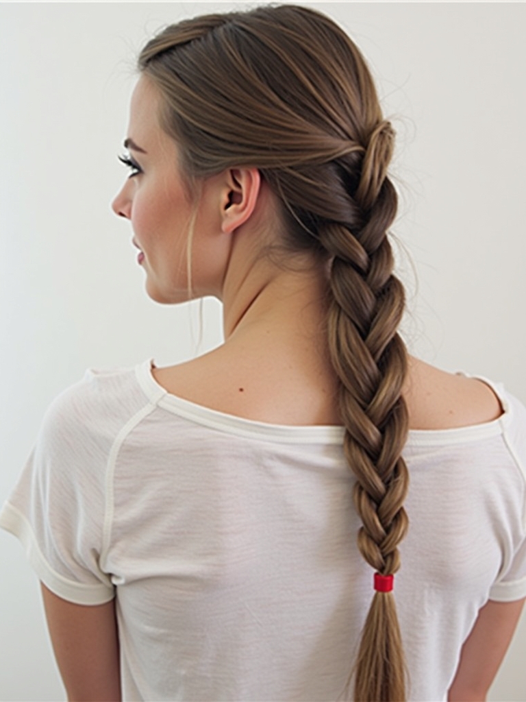 Cute Easy High Ponytail with Hair Wrap Hairstyles