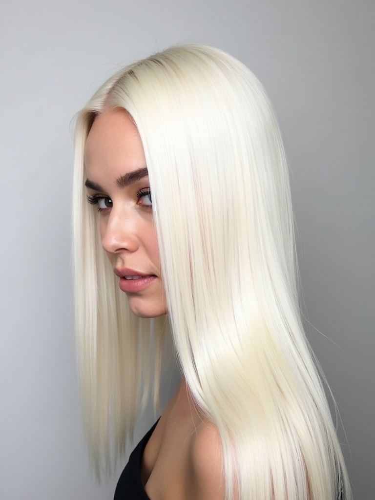 51 Platinum Blonde Hair Color Ideas Fresh New Look: Undercut Design
