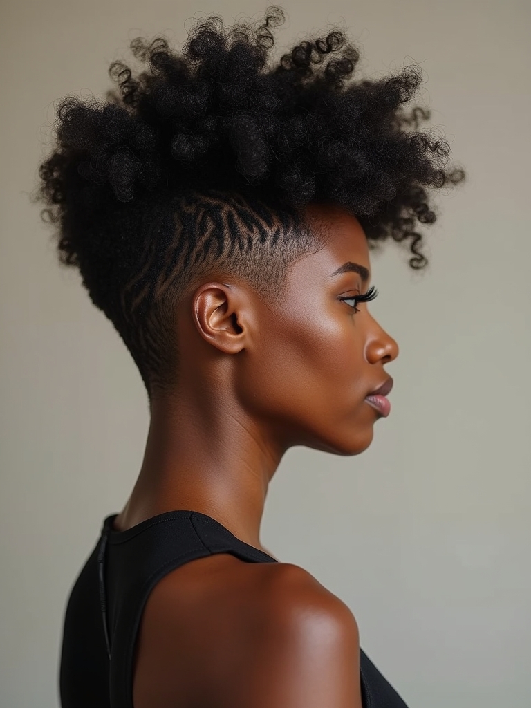 Short Hair Back View: Neck-Length Shag