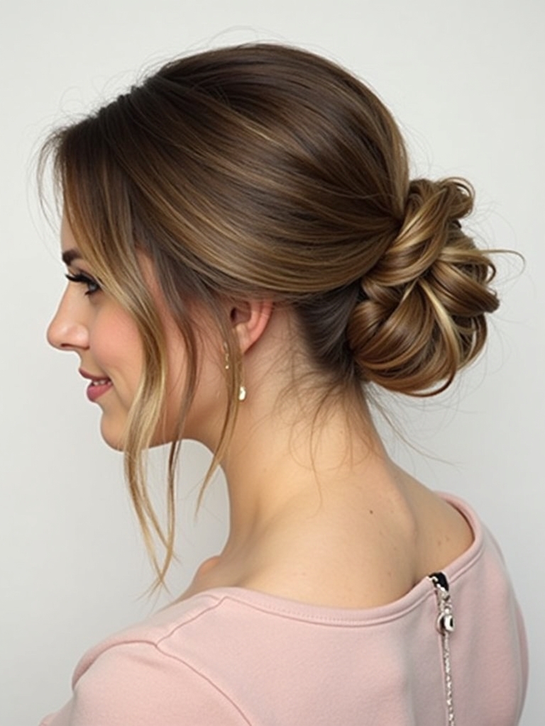 Collarbone Length Hair: Dutch Braid