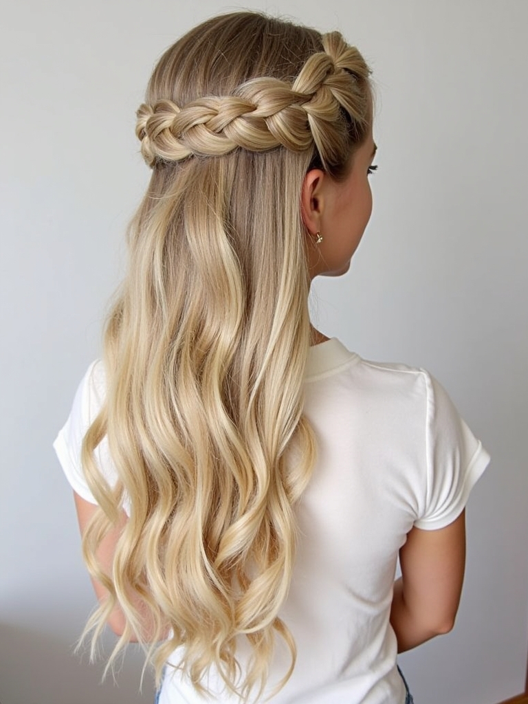 Easy Messy Low Pigtails Hairstyles For School