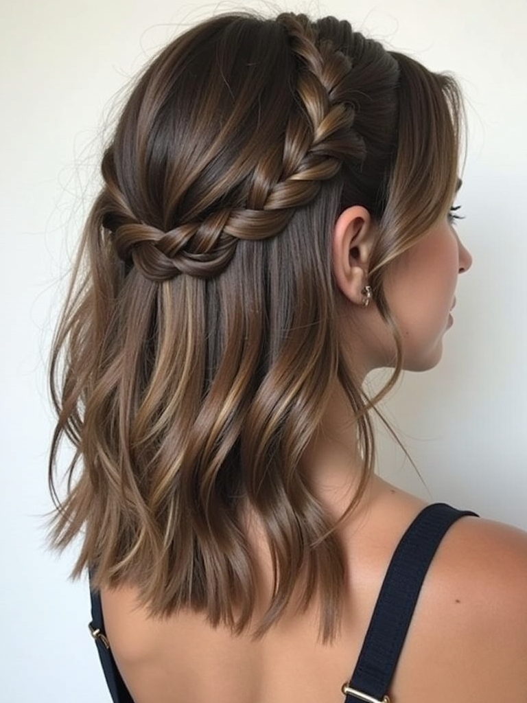 Collarbone Length Hair: French Braid