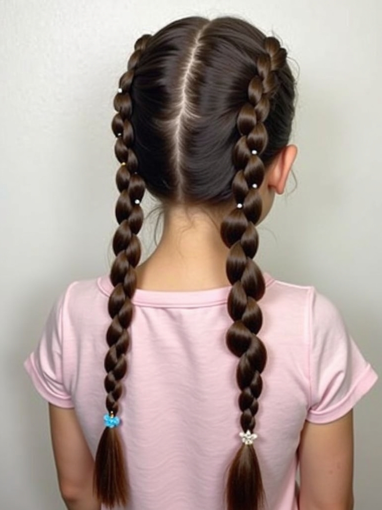 Cute Easy Accessorized Low Ponytail Hairstyles
