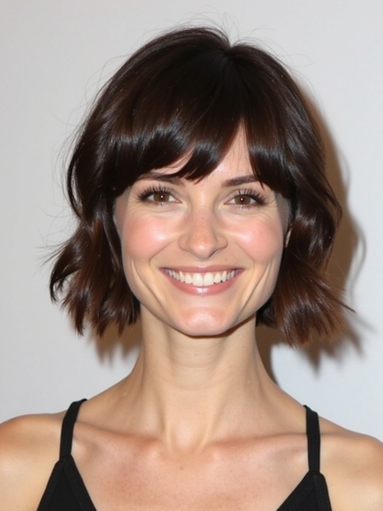 Collarbone Length Hair: Choppy Ends