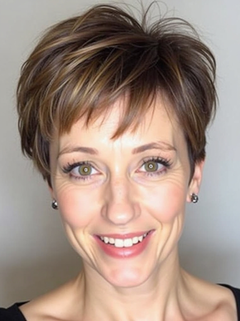 Hairstyles For Thin Hair Fine Over 50: Inverted Bob