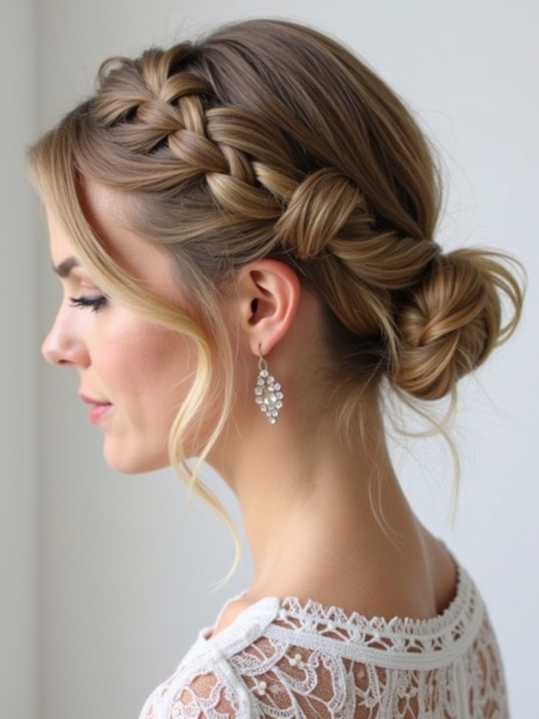 Collarbone Length Hair: High Ponytail