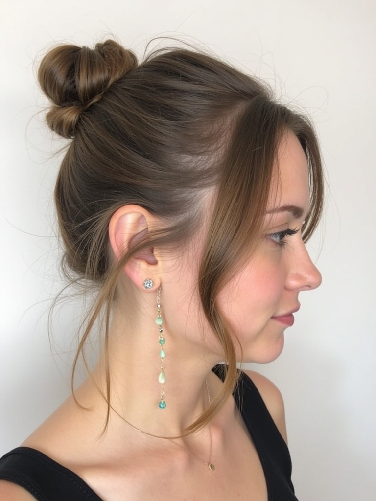 Collarbone Length Hair: Braided Accents