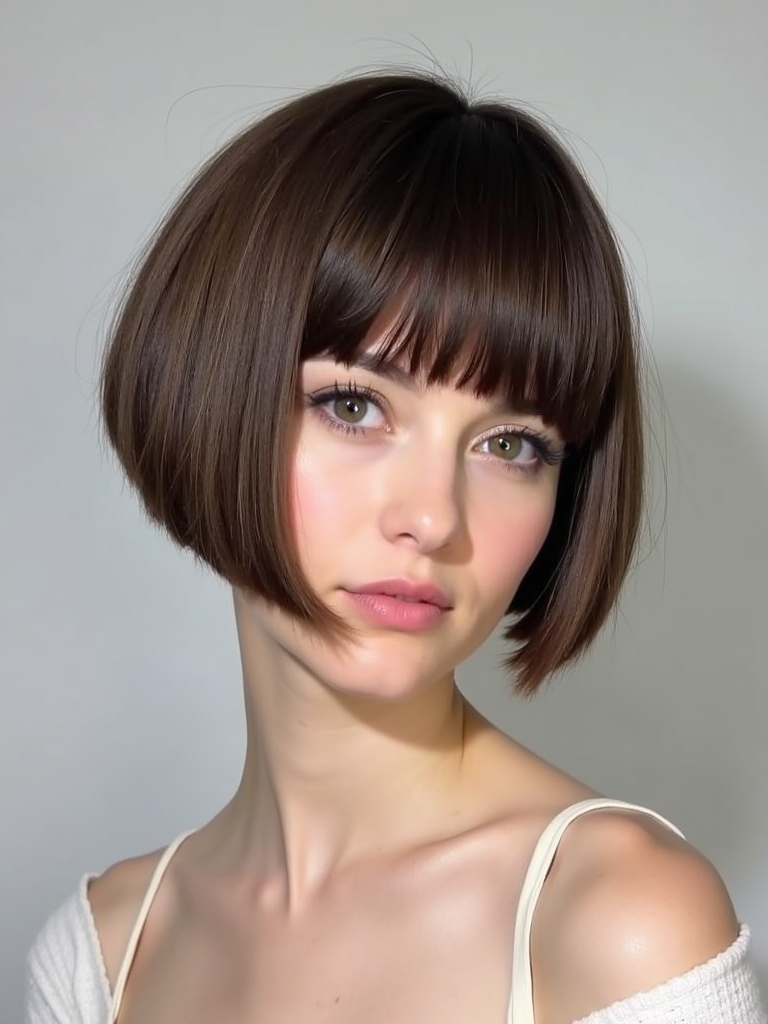 The Voluminous French Bob
