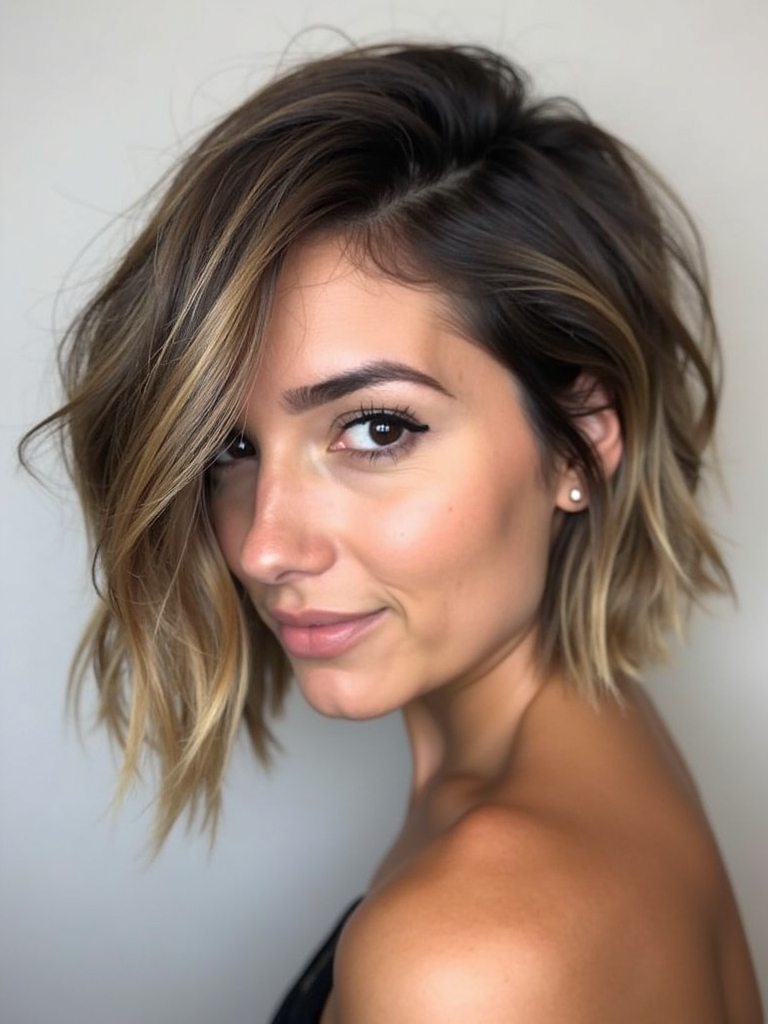The Shaggy French Bob