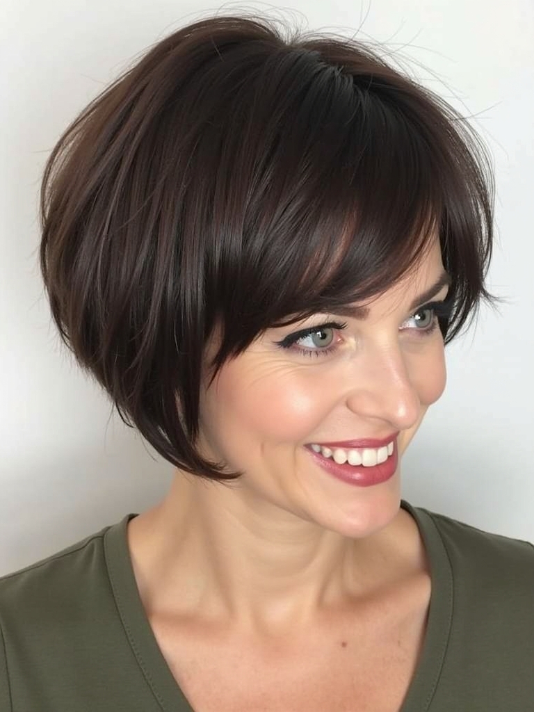 The Asymmetrical French Bob