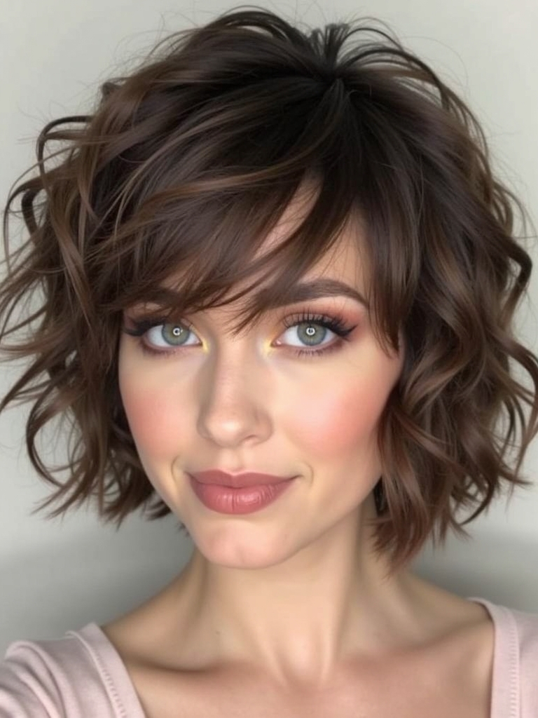 Collarbone Length Hair: With Face-Framing Layers