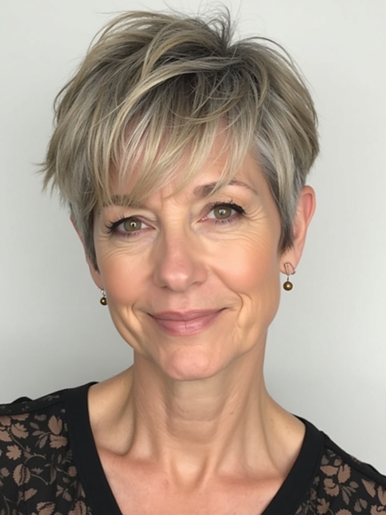 Hairstyles For Thin Hair Fine Over 50: Chin-Length Bob