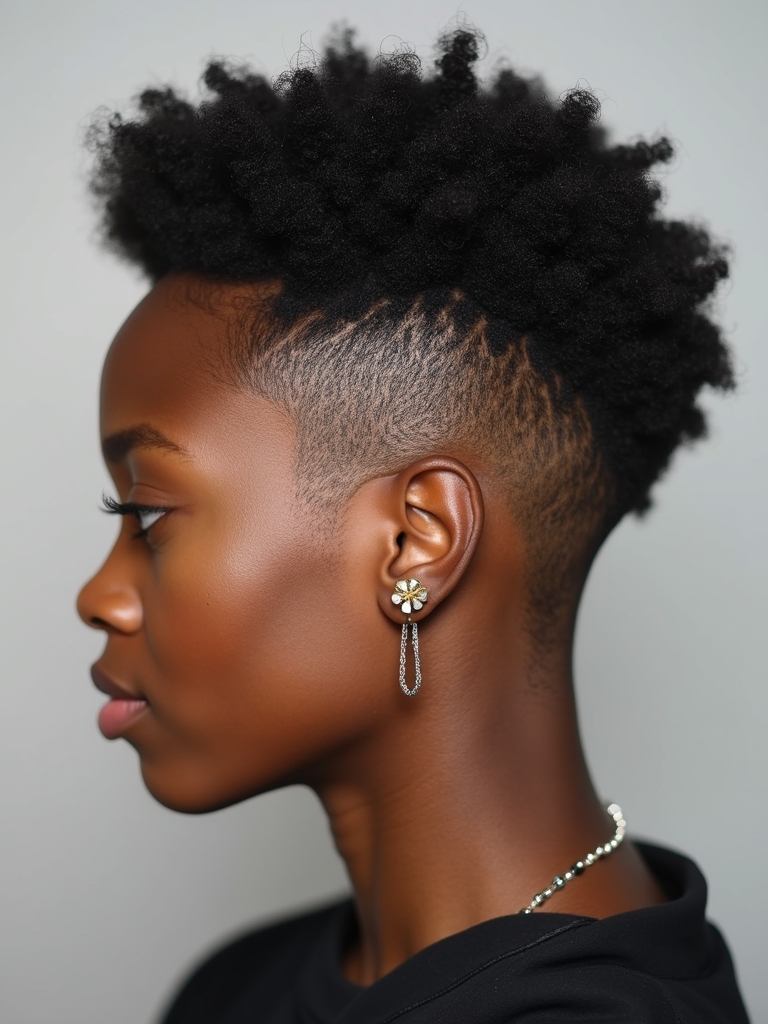 Short Hair Back View: Stacked Pixie Cut