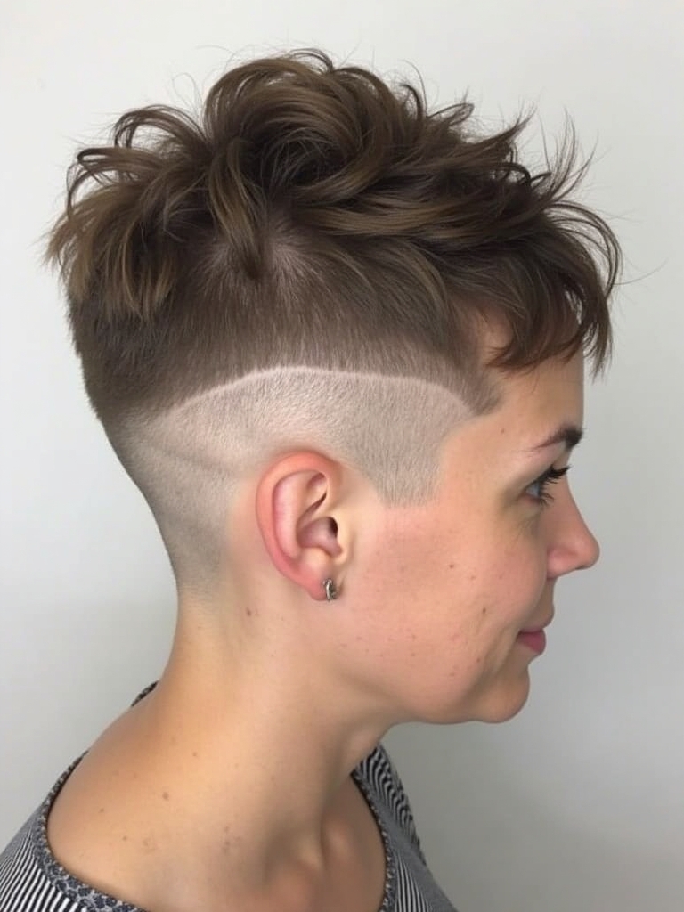 Hairstyles For Thin Hair Fine Over 50: Layered Pixie Cut