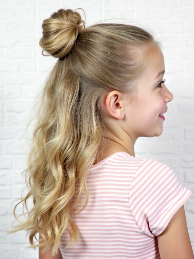 Easy Messy Bun Hairstyles For School