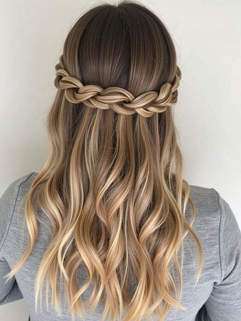 Cute Easy Low Ponytail with a Twist Hairstyles