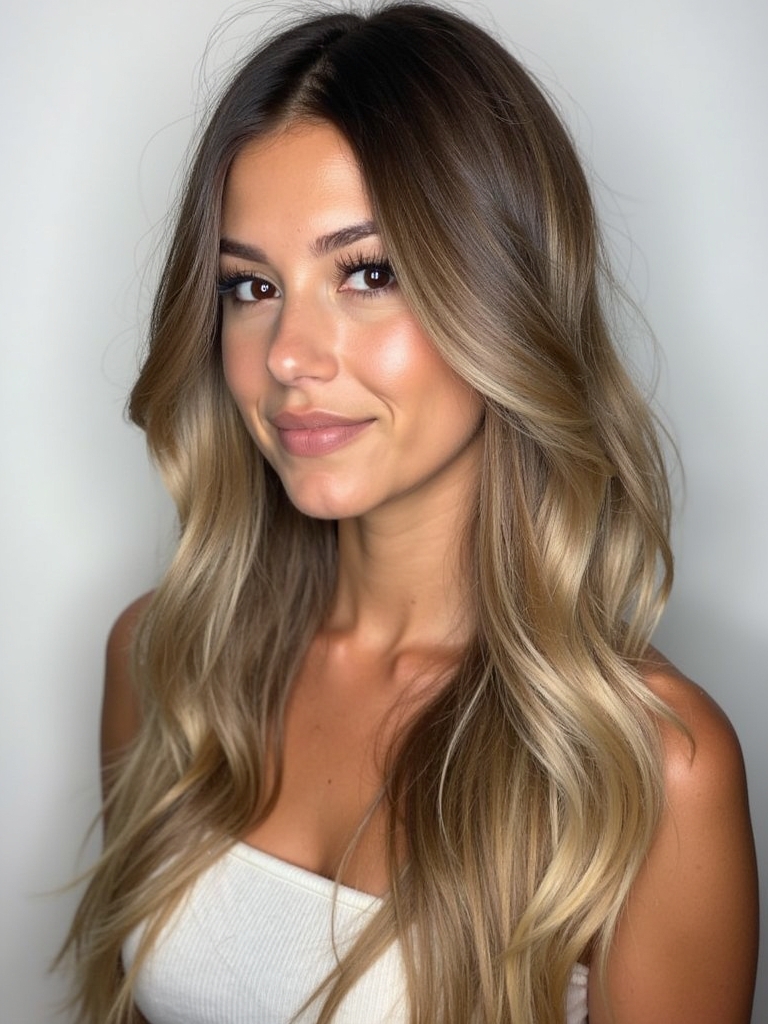 Long Haircut Ideas: Long Hair with Micro Bangs