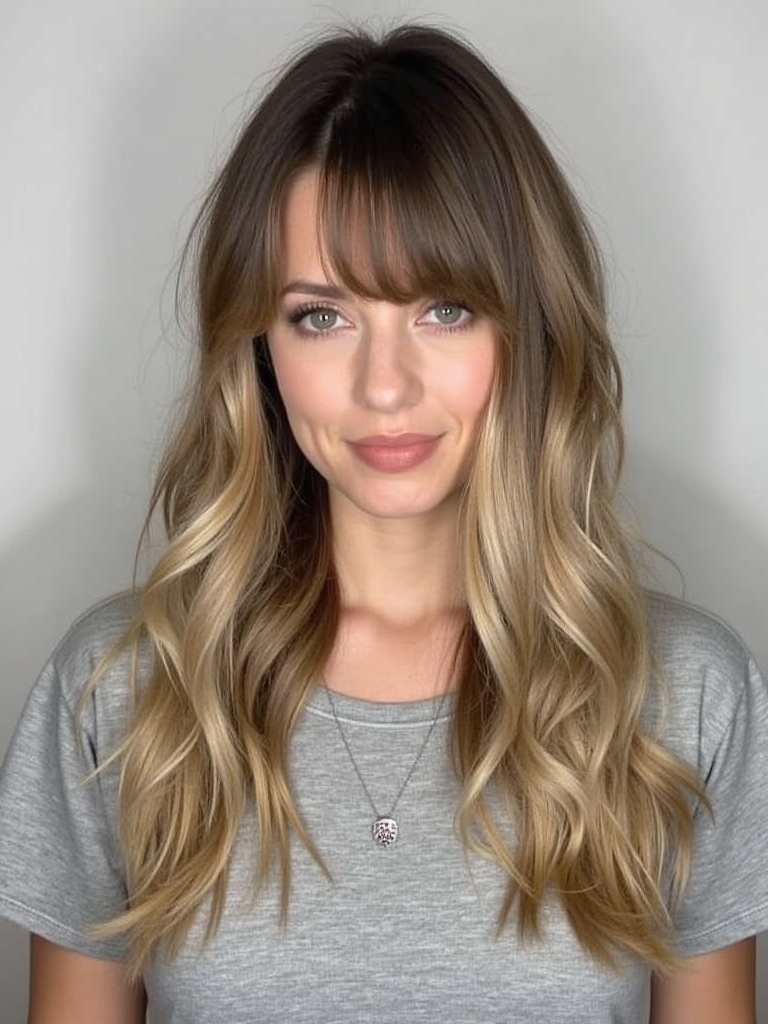 Long Haircut Ideas: Choppy Layers for Volume