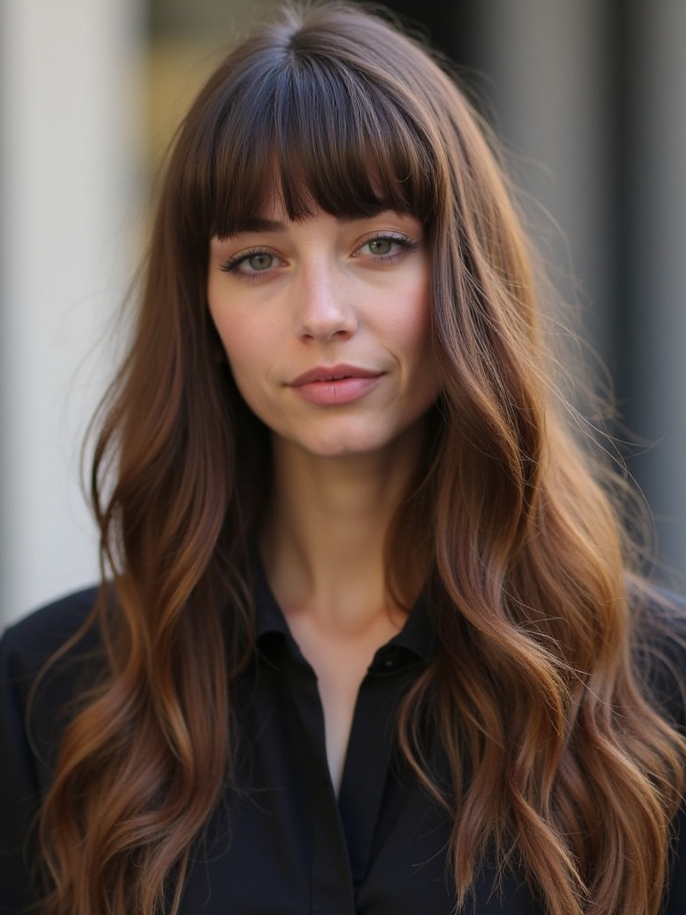 Long Haircut Ideas: Invisible Layers