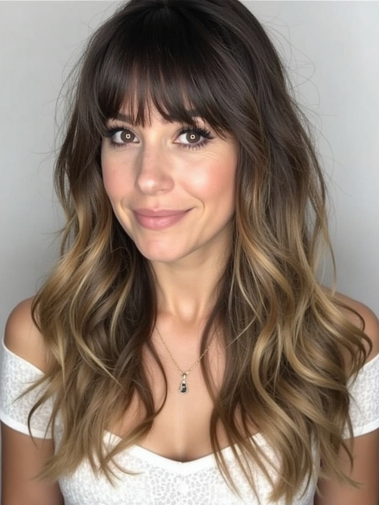 Long Haircut Ideas: Butterfly Cut