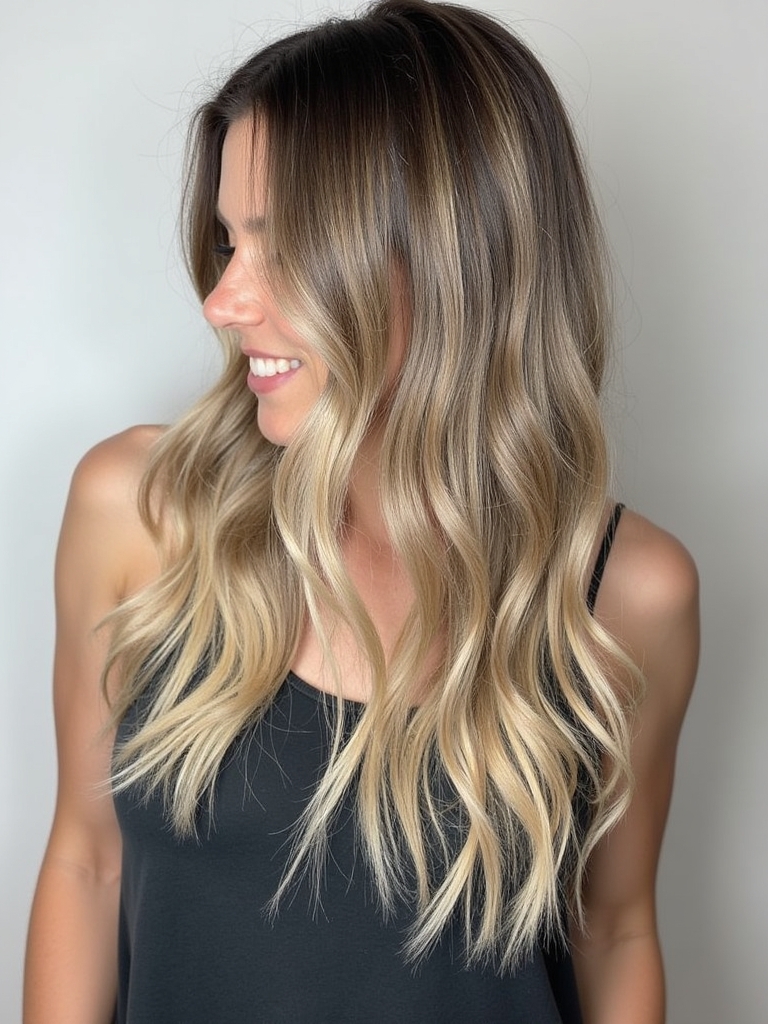 Long Haircut Ideas: Long Hair with Face Framing and Highlights