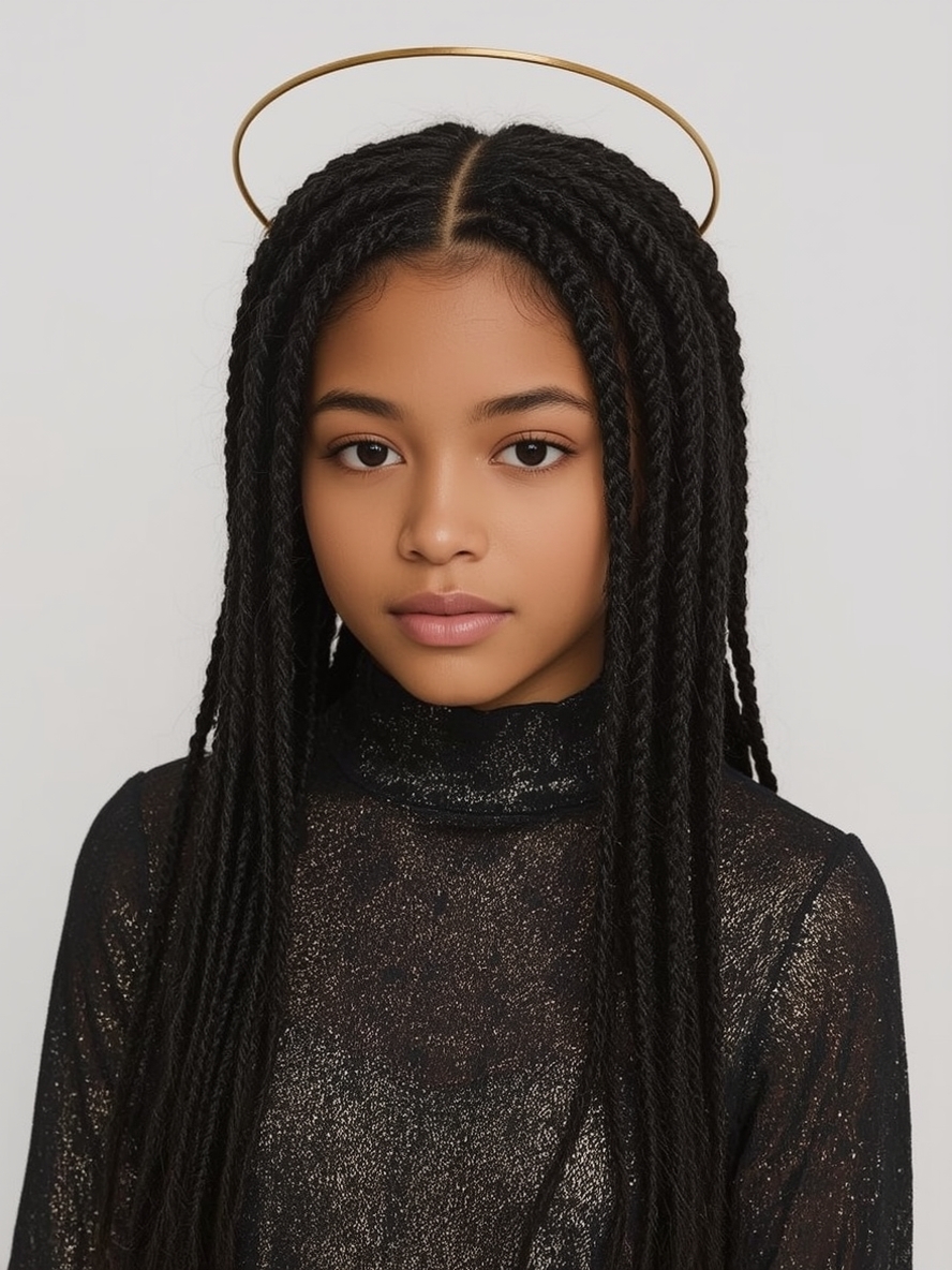 Kids Cornrow Hairstyles: Bubble Cornrows