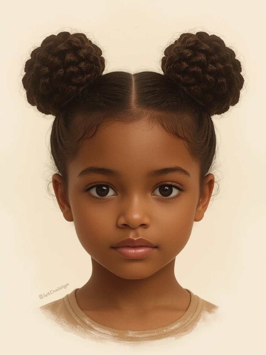 Kids Cornrow Hairstyles: Cornrows with Curls