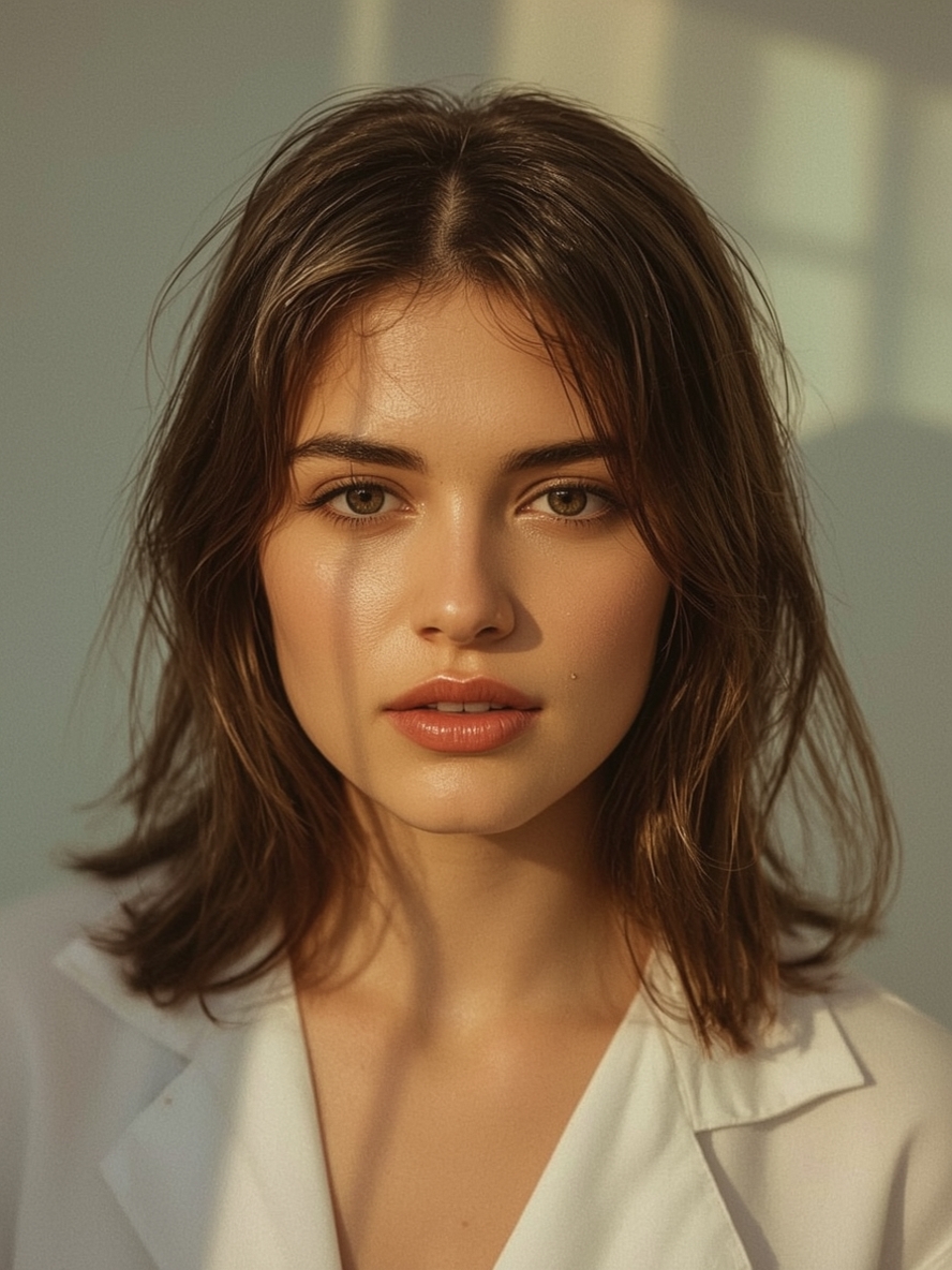 Shoulder Length Hair Thin Fine: Voluminous Waves with Clips