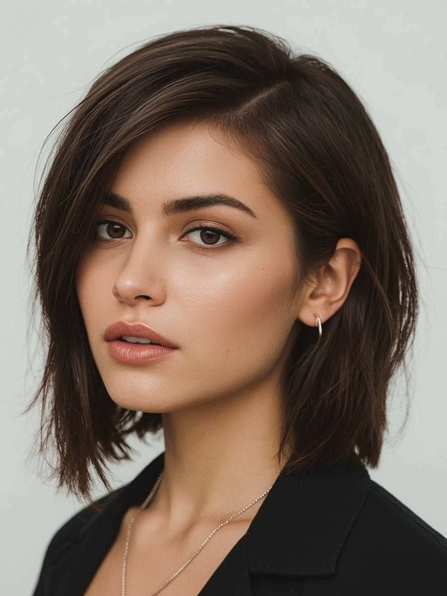Shoulder Length Hair Thin Fine: Pixie With Length On Top