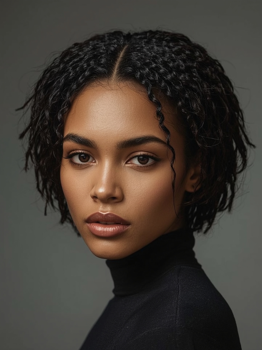 Kids Cornrow Hairstyles: Colored Extensions