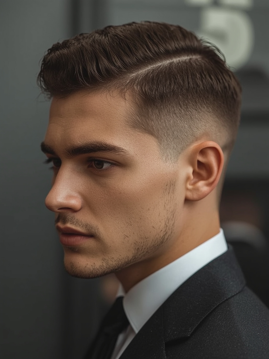 Men's Short Hair Buzz Cut