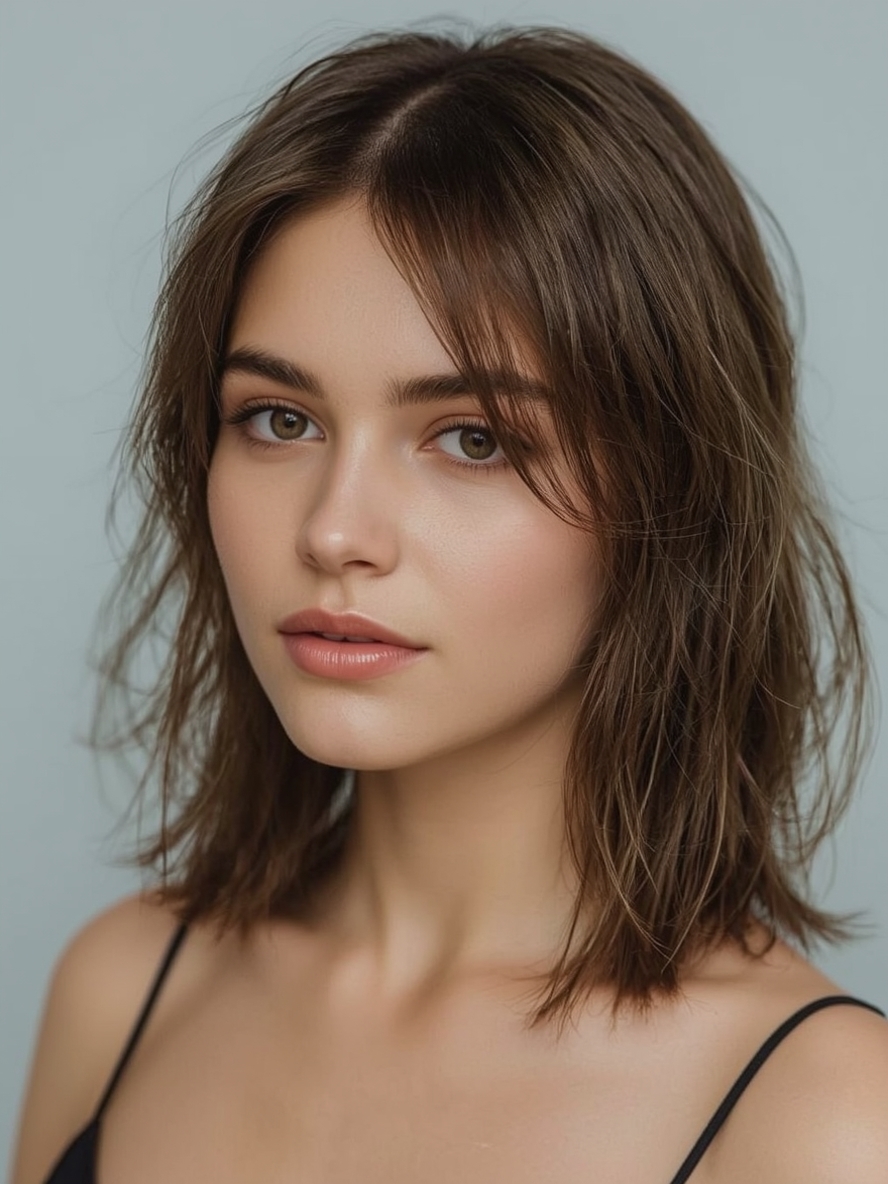 Shoulder Length Hair Thin Fine: Voluminous Root Perm