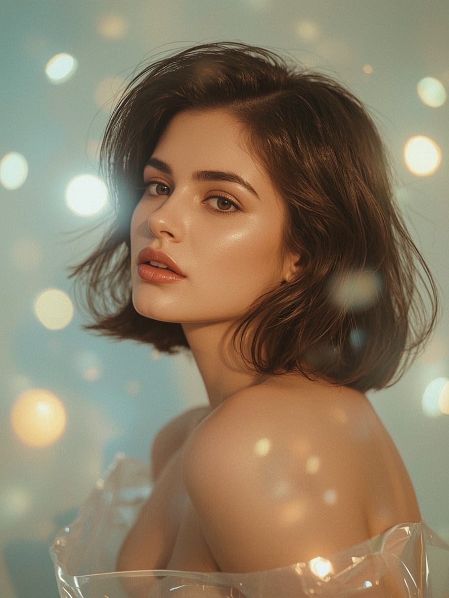 Shoulder Length Hair Thin Fine: Inverted Bob with Stacked Layers