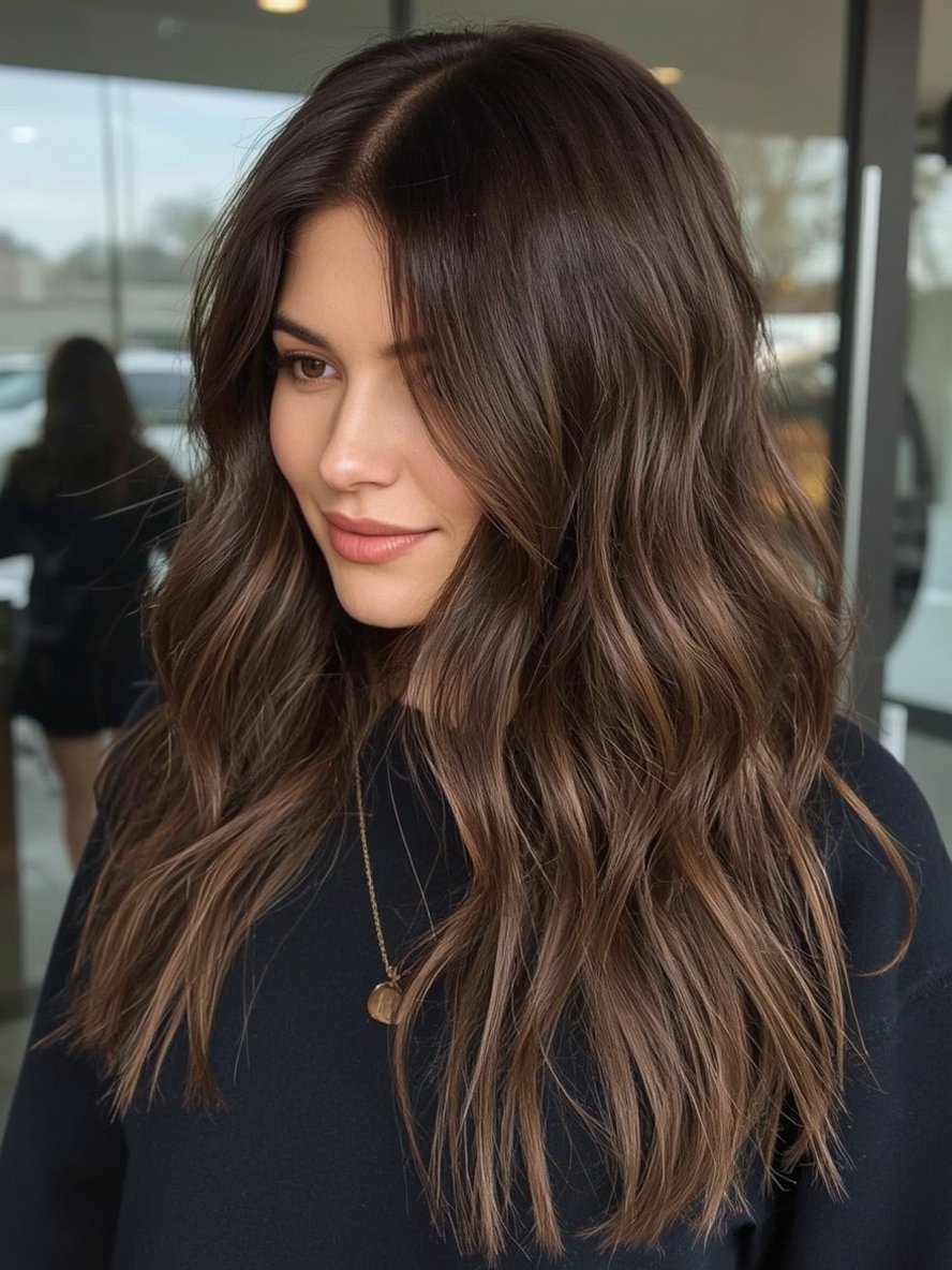 Caramel Balayage: Sandy Caramel