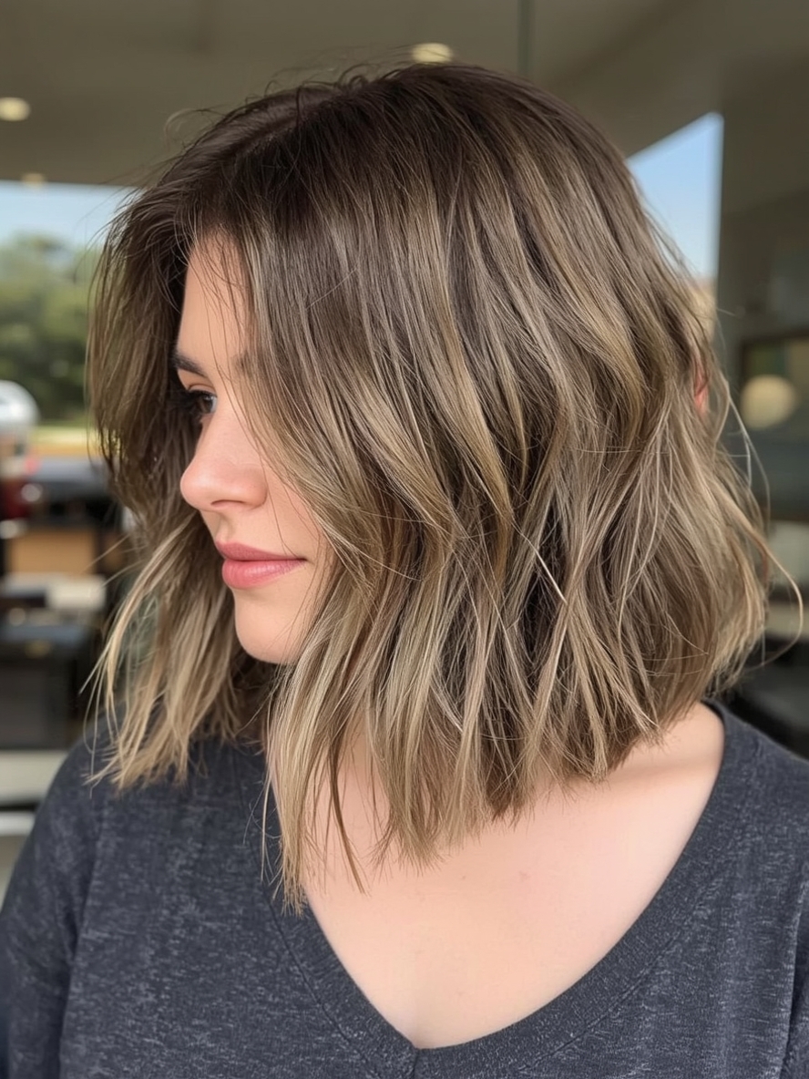 Angled Bob Haircut: Modern Asymmetry