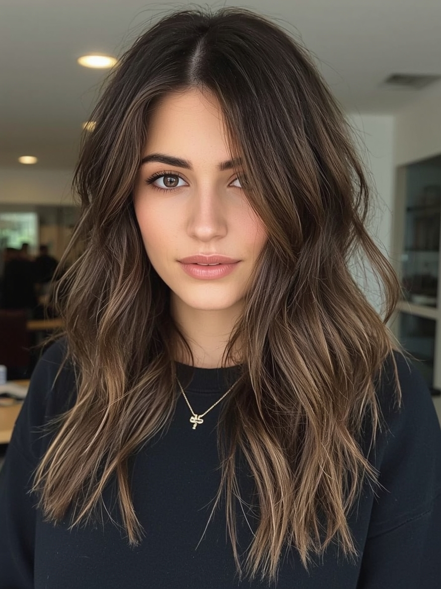 Caramel Balayage: Bronze Copper