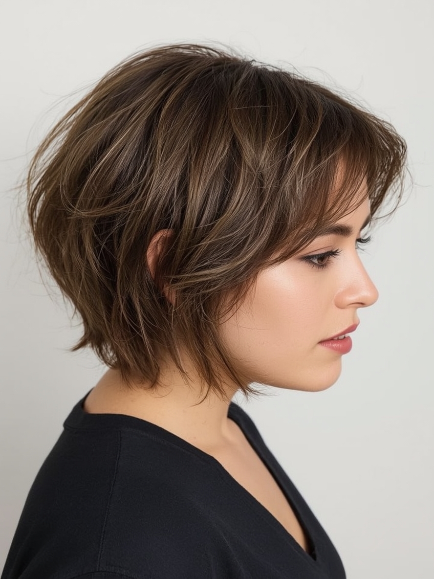 Shoulder Length Hair Thin Fine: Voluminous Blowout with Root Lift
