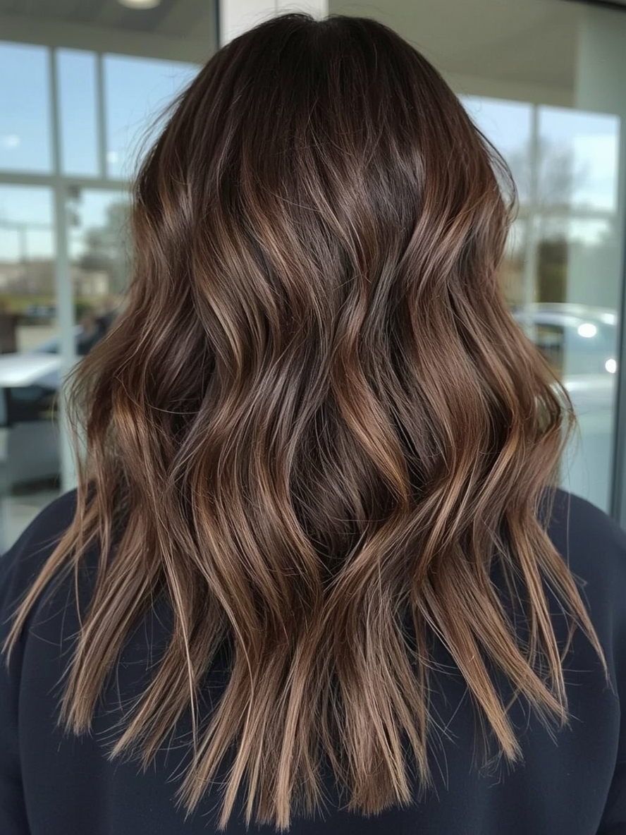 Caramel Balayage: Honey-Dipped Ends