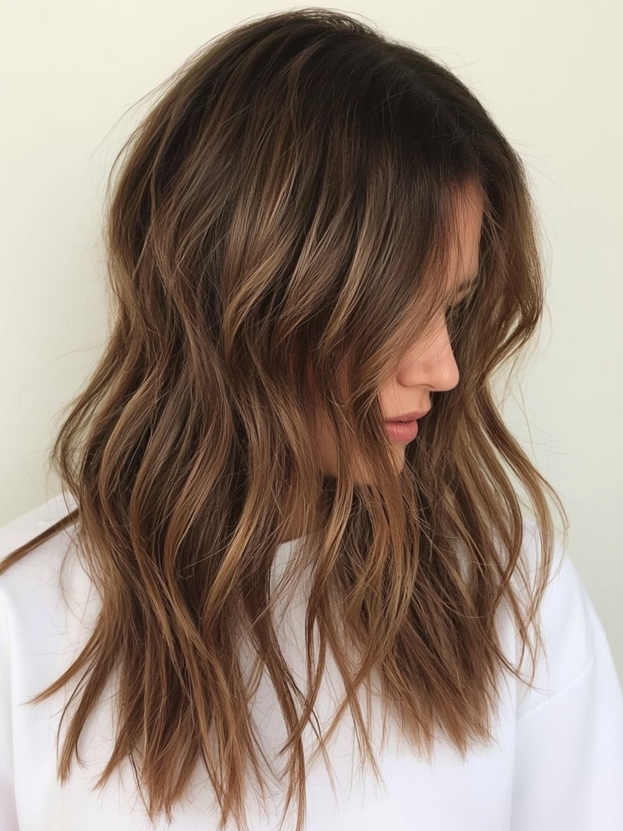 Caramel Balayage: Sun-Kissed Strands