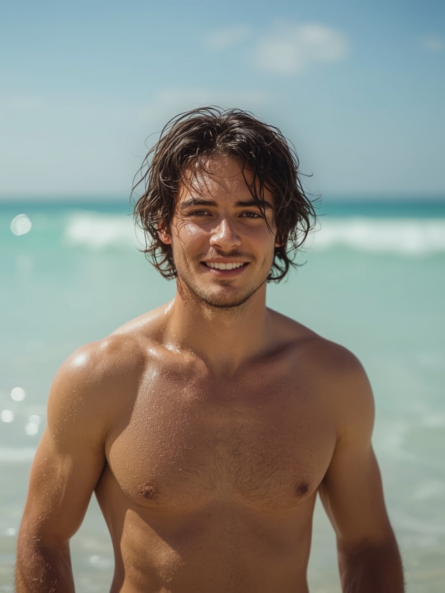 Men's Curly Haircut: The Classic Taper